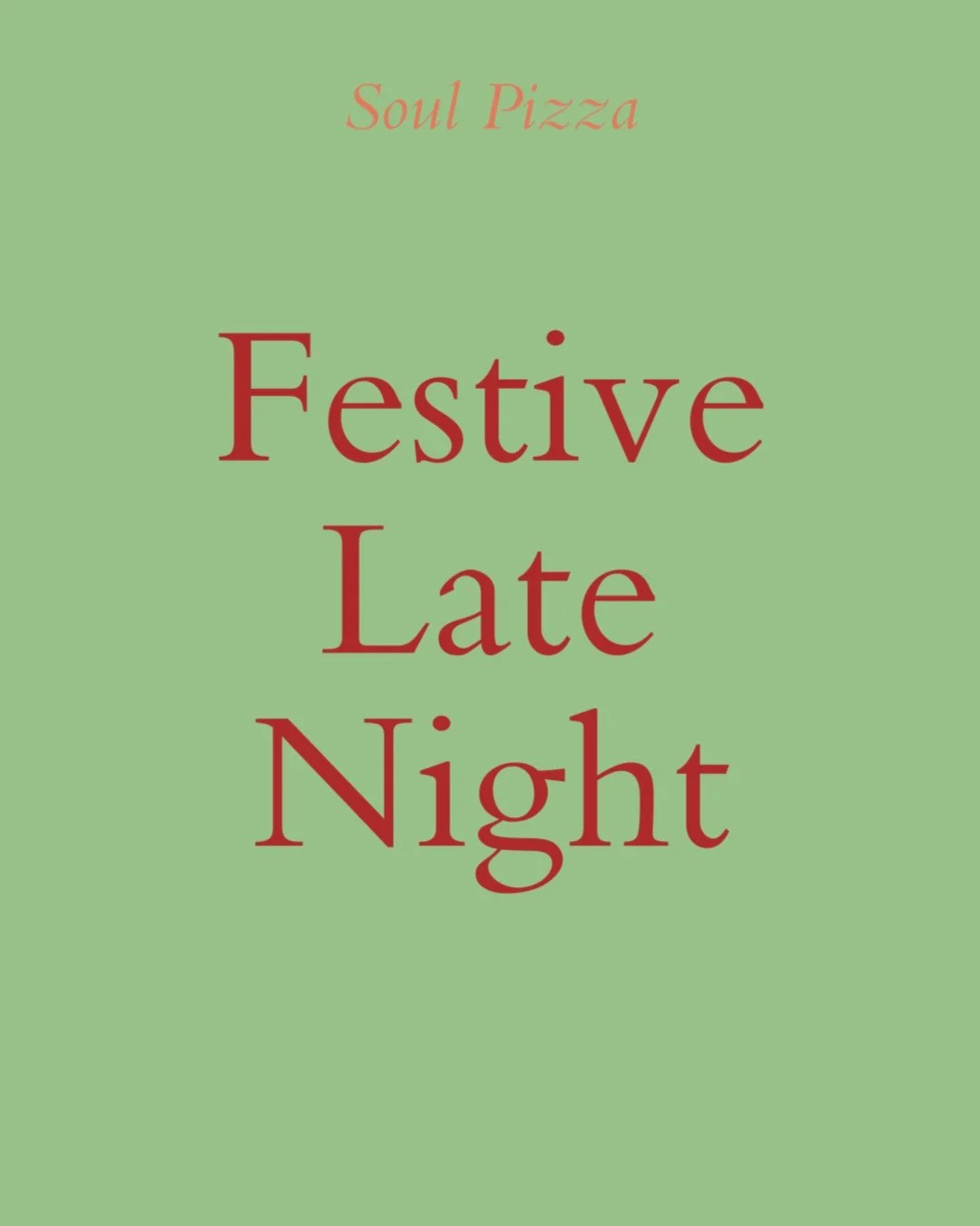 Sunshine & Inba Festive Late Night