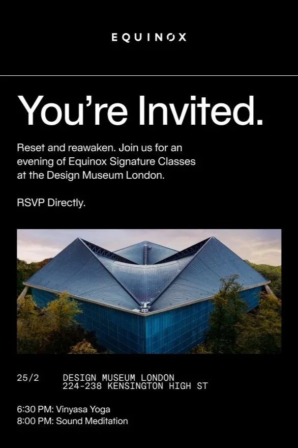 Influencer Event Invite