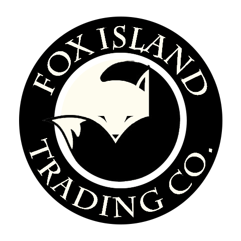 Logo of Fox Island Trading Co. featuring a stylized fox head inside a circle