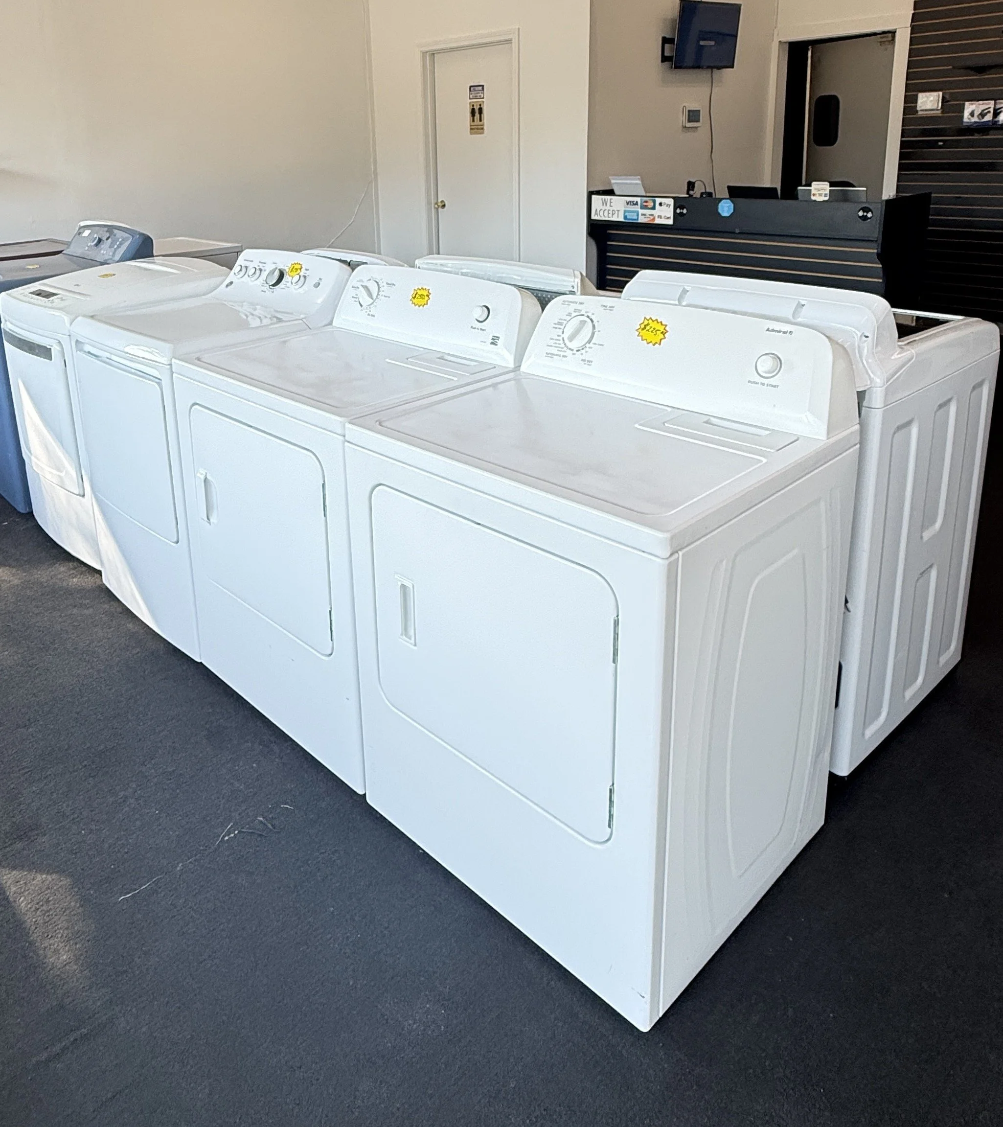 Dryers - Starting at $199