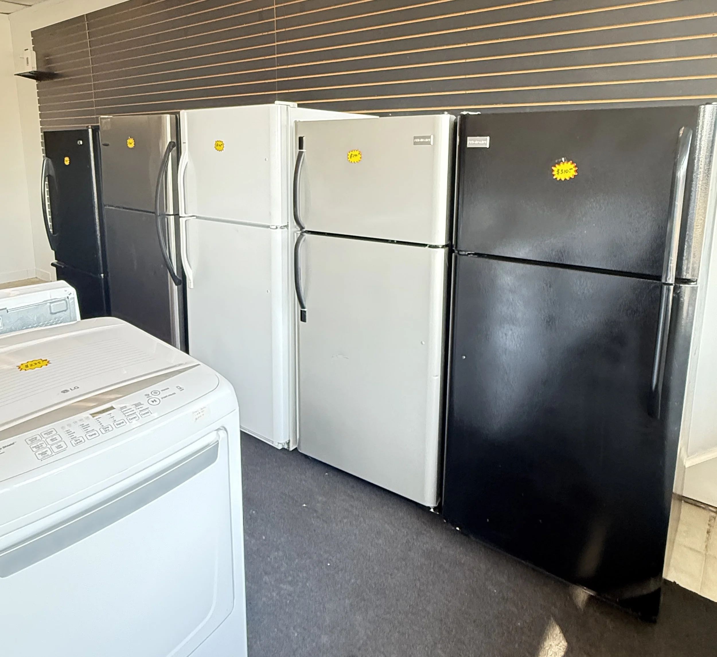 Refrigerators - Starting at $299