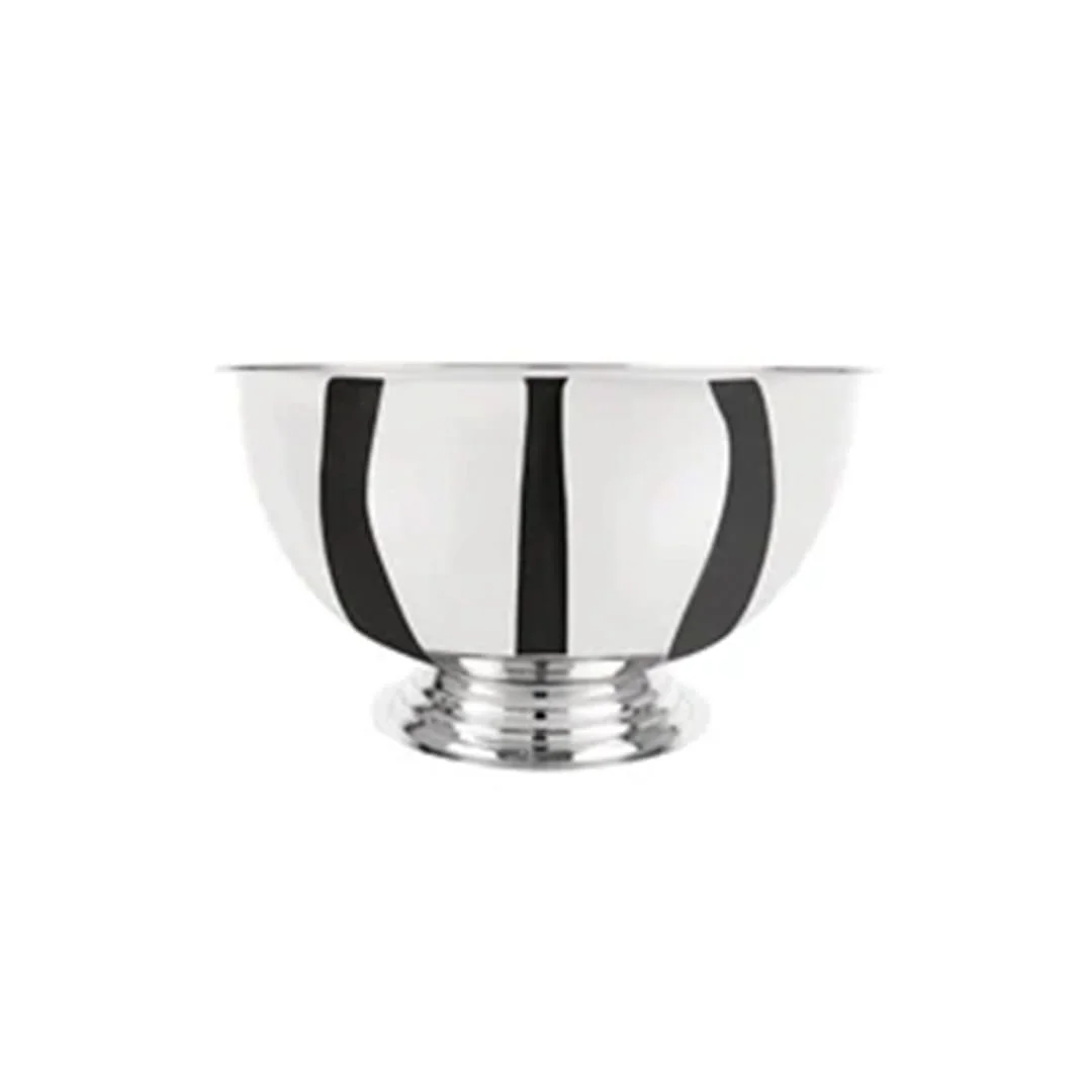 Polished champagne bucket on pedestal stand for drinks presentation