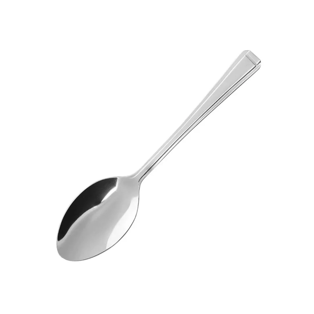 Serving spoon with long handle for serving dishes