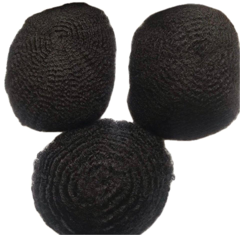 Kinky Coily Human Hair Topper .png