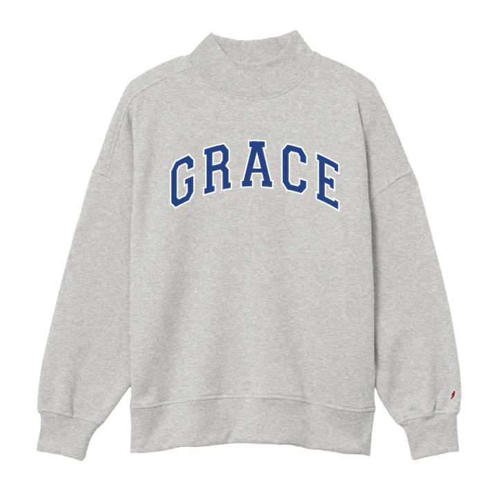 Mock Neck Sweatshirt