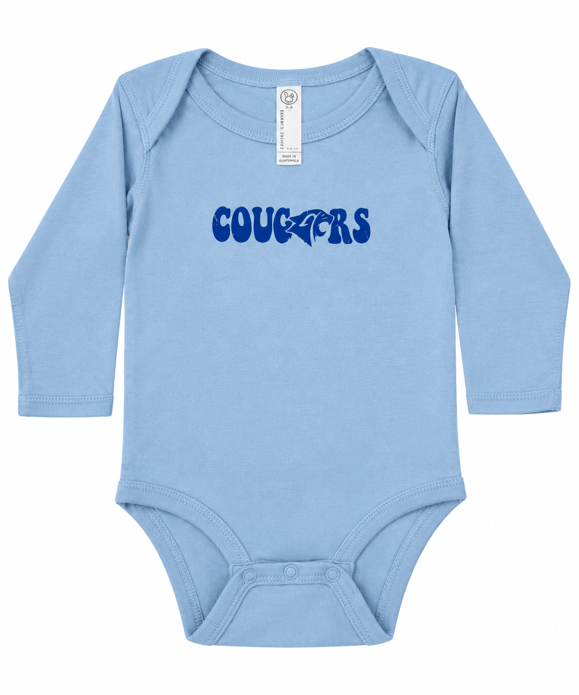 Light Blue Long Sleeve Onesie