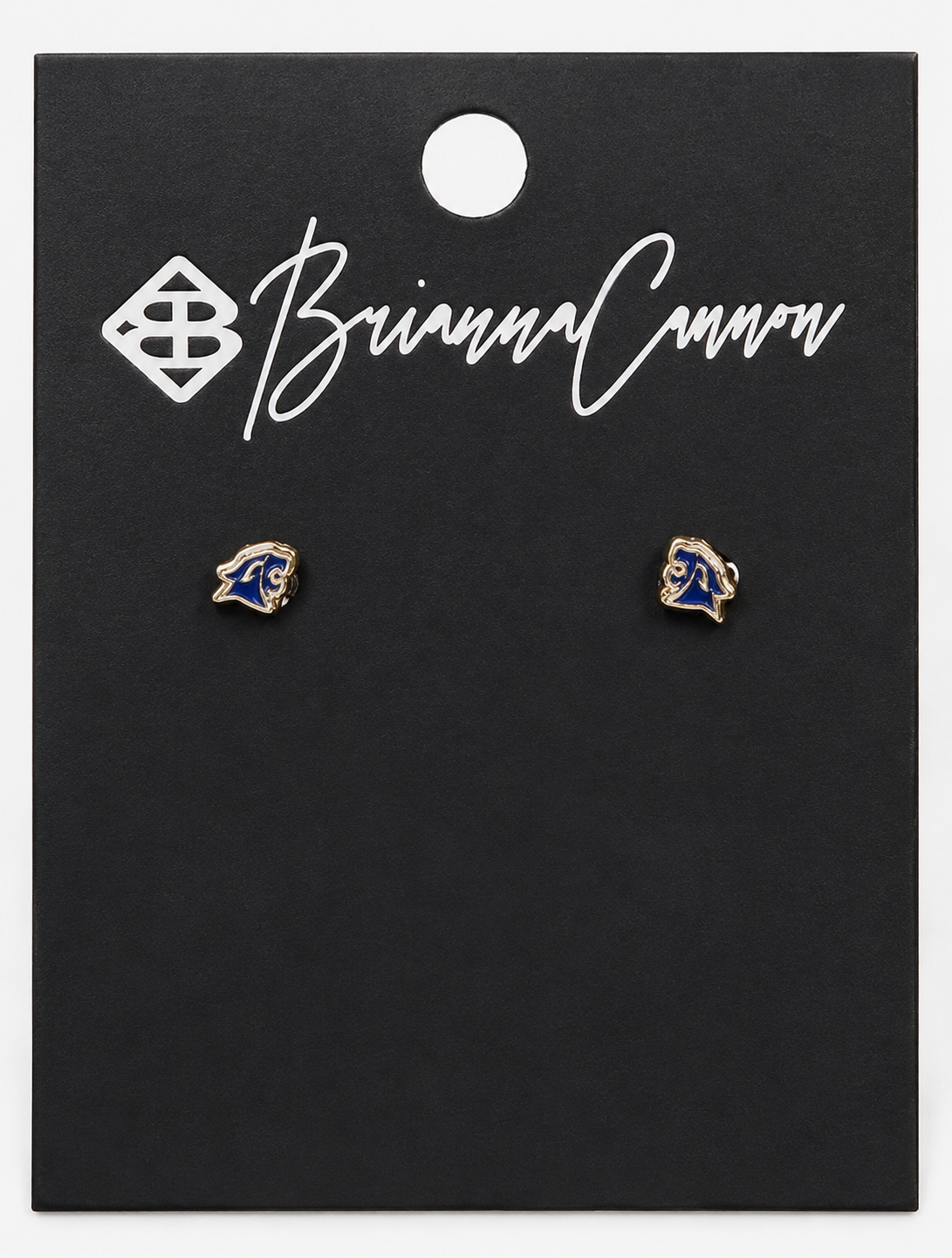 Cougar Head Stud Earrings - Small