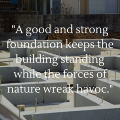 Have You Checked Your Foundation?