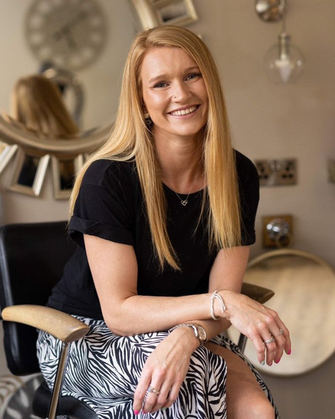 Portrait of Casey the owner of Hair at Suite 7, Wellington.