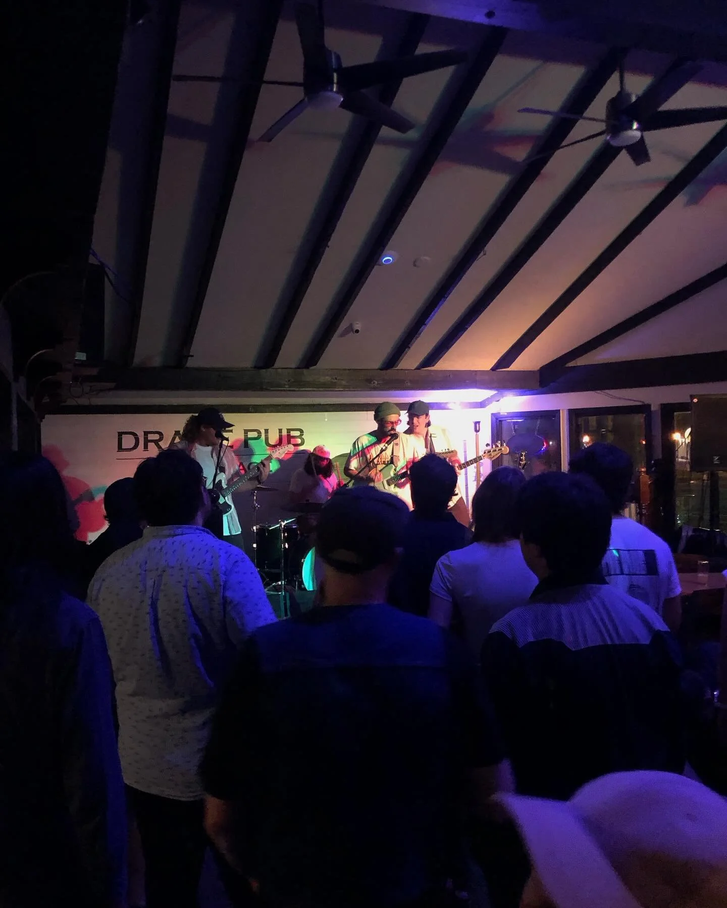 Heres a picture my mom took at our recent show ehehe. Thank you to all that came out to celebrate our new EP! We had a great time.

Castles is out in the world now! GO GIVE IT A LISTEN! 
#indie #diyshow #eprelease #newmusic #freshjams