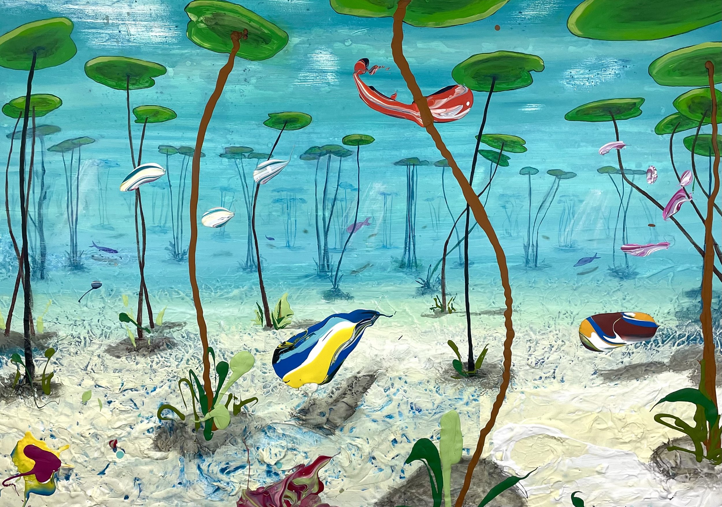 Under the Water Lilies