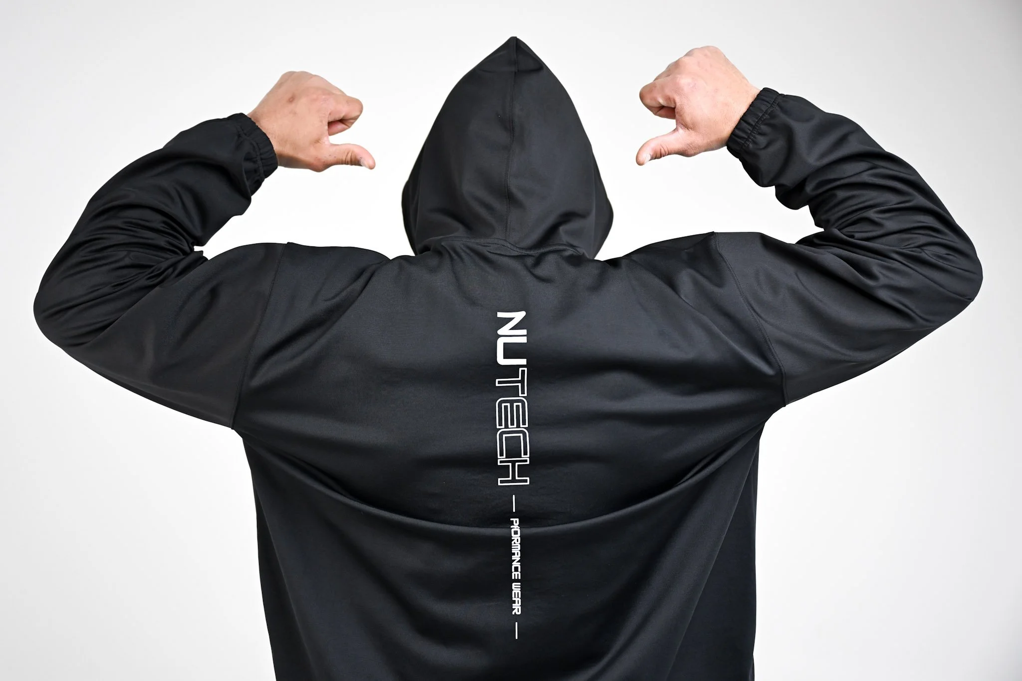 NuTech Hoodie- Back Vector