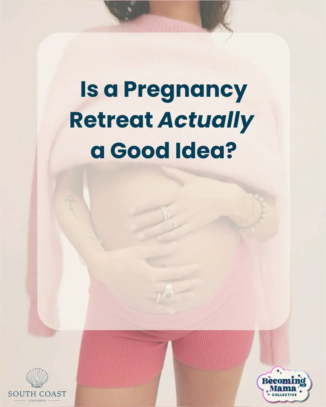 IN PREGNANCY, SO MUCH FOCUS GOES INTO PREPARING FOR YOUR BABY...

And what about you &mdash; the woman becoming a Mama?

Pregnancy isn&rsquo;t just a countdown to birth.
It&rsquo;s a powerful transition &mdash; physically, emotionally, and mentally.

