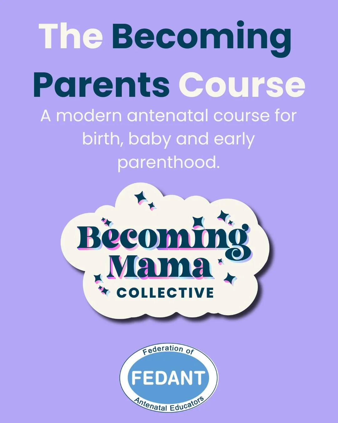 CALLING ALL PARENTS-TO-BE ✨

Ready to feel calm, confident and truly empowered for birth and beyond? 🤰🏻💫

The Becoming Parents Course - a modern antenatal course for birth, baby &amp; early parenthood 💕

This is so much more than a typical antena