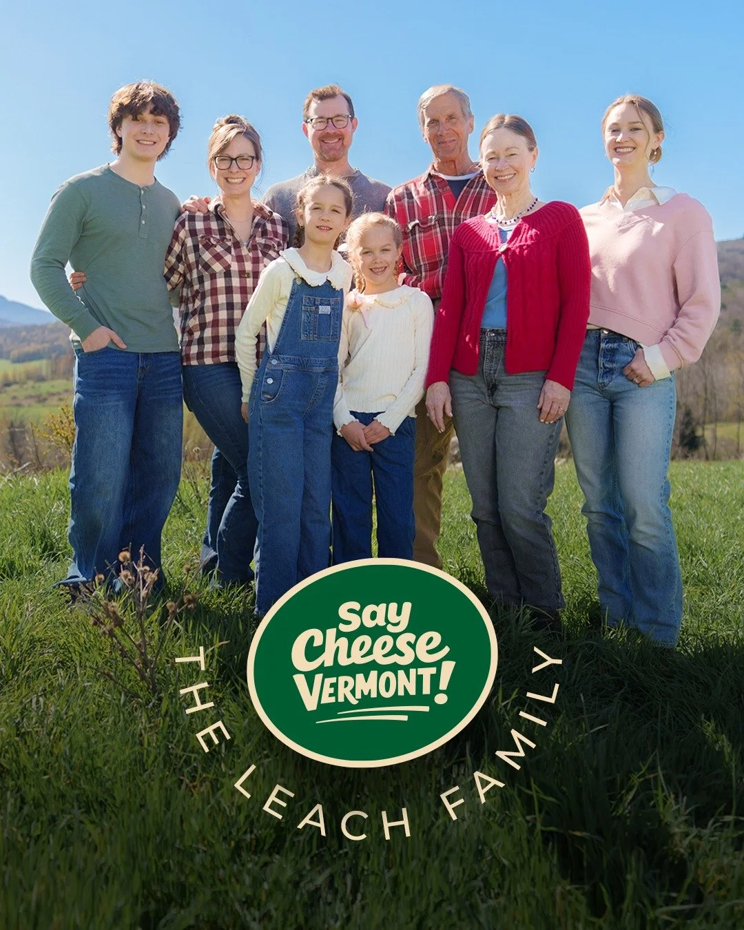 🧀 Do you recognize the family in our Say Cheese! Vermont video? 🐄

Meet the Leach family, seven generations farming Vermont's Mettowee Valley for almost 200 years. 

👨&zwj;🌾 👩&zwj;🌾 Seth and Kate run @woodlawnfarmvt and @woodlawncreameryvt toda