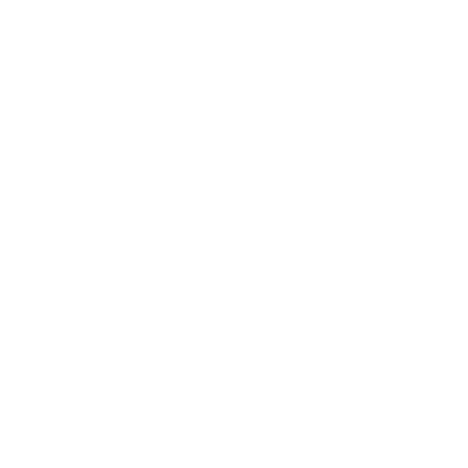 Minimalist clock icon with a black background and simple white outline.