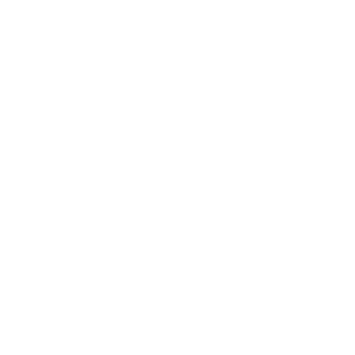 A large white heart shape on a black background.