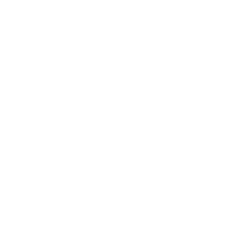 White lightning bolt symbol on a black background.