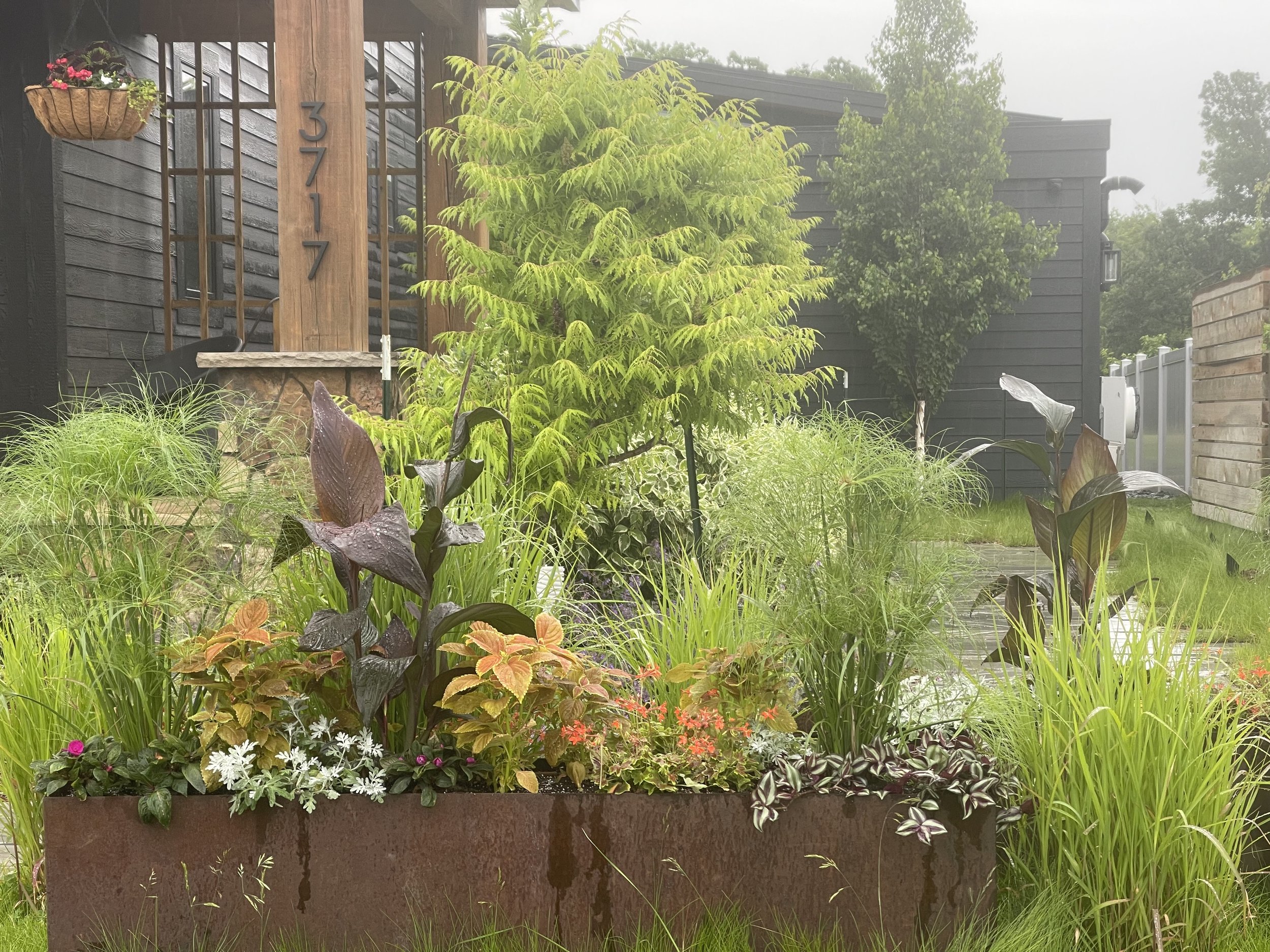 Corten Steel Flower Planters