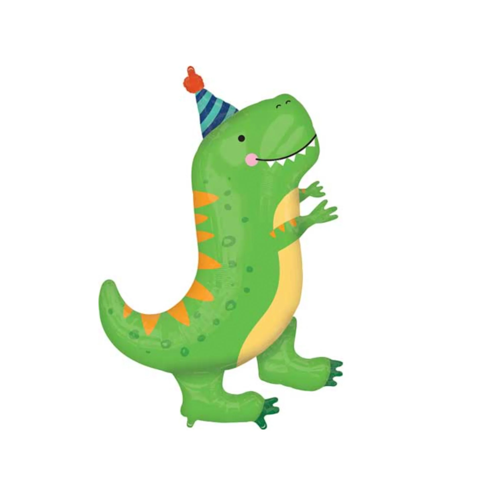 dinosaur with party hat