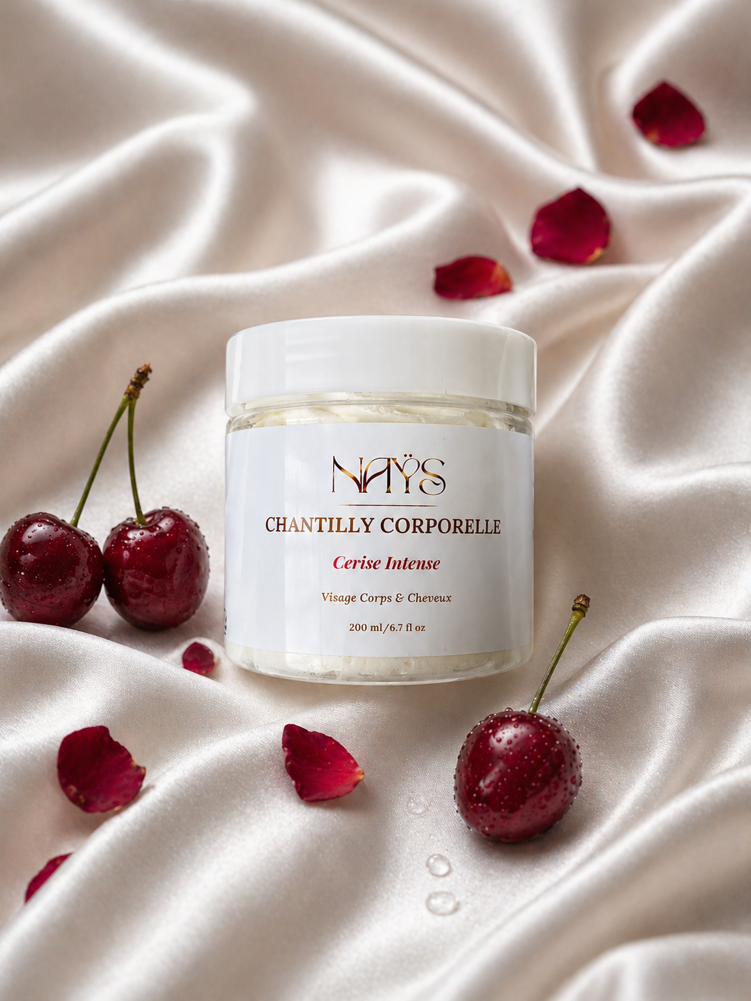 Chantilly Corporelle  - Cerise Intense