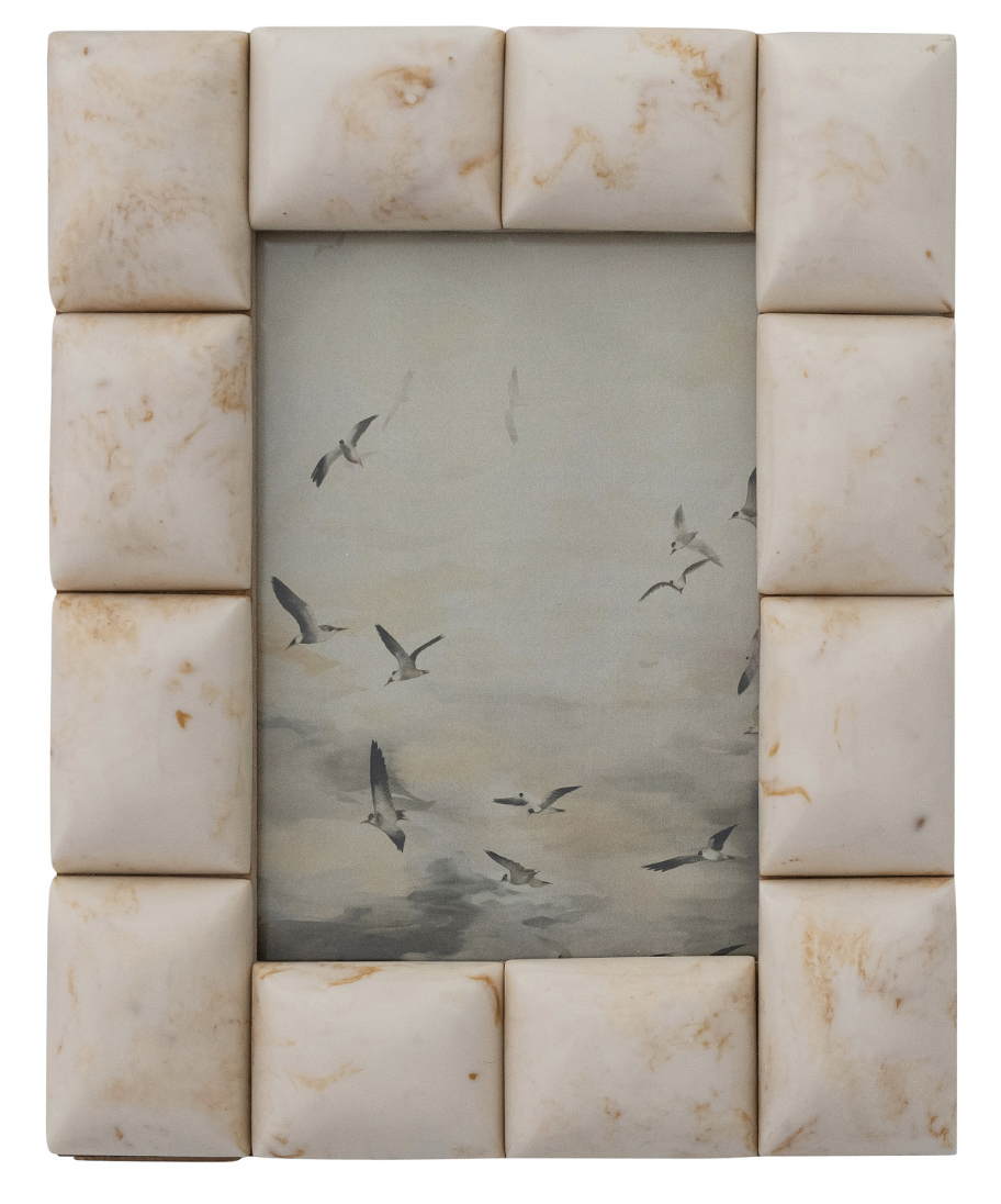 MDF & Marbled Resin Tile Photo Frame