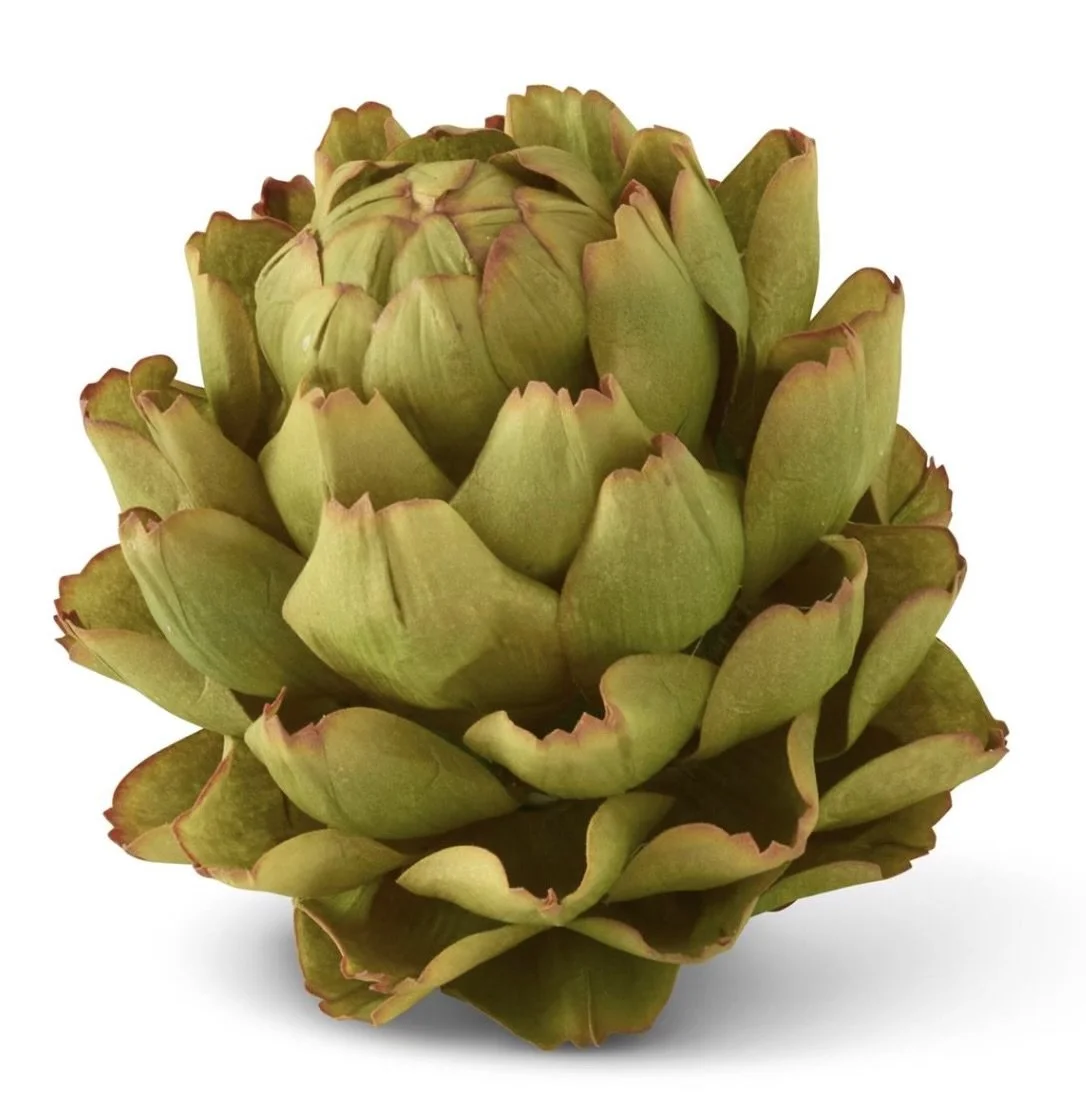 Faux Green Artichoke