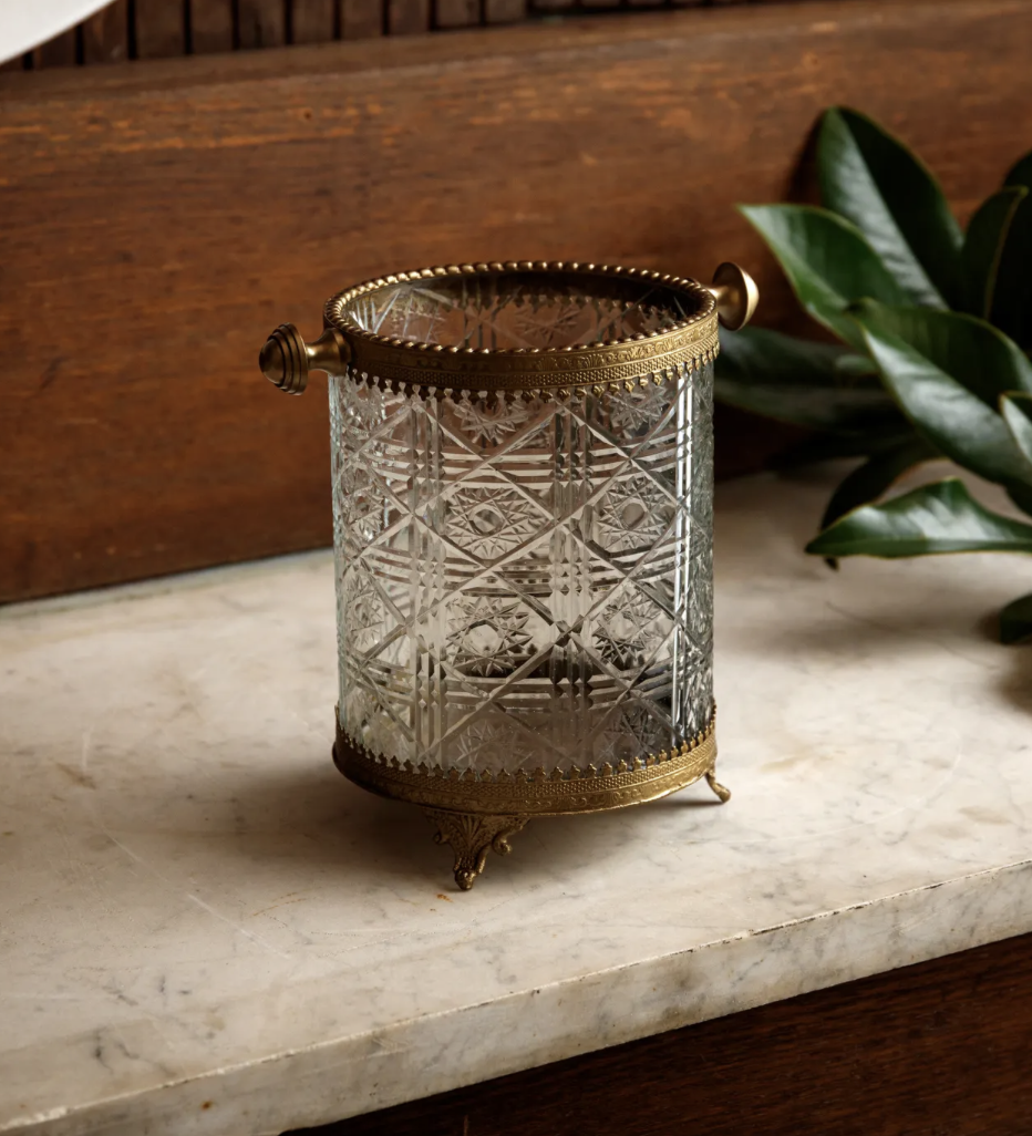 Etched Bottle Chiller With Handles