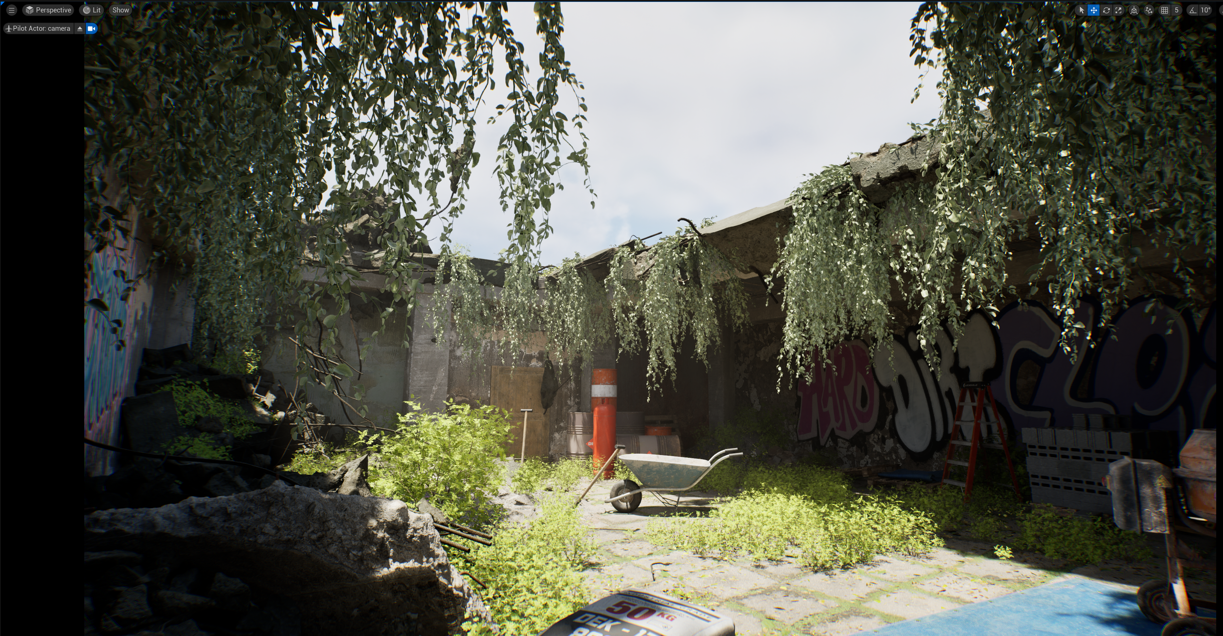 Abandoned Construstion Zone