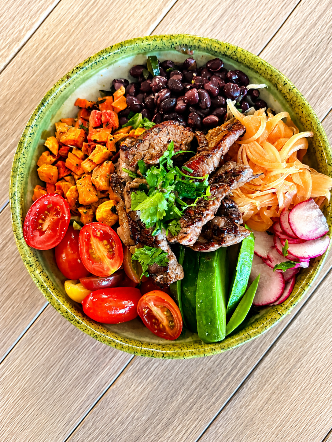 Power Bowl with Steak