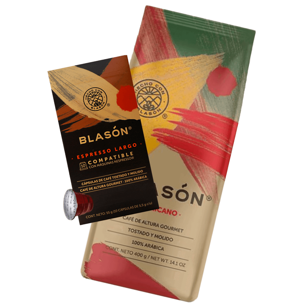Café Blasón Pluma Espresso Largo