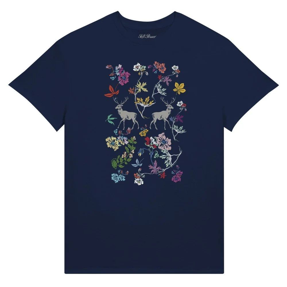 Grey Deer - Ultra Cotton Unisex Crewneck T-shirt