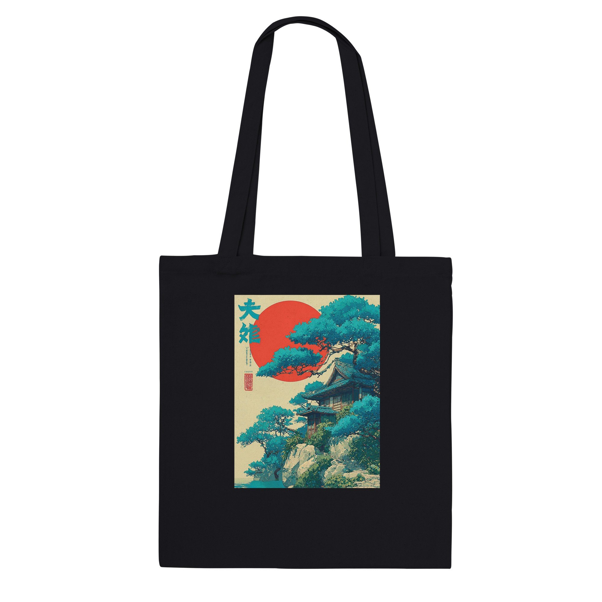 Samurai Series 0011 - Classic Tote Bag Black