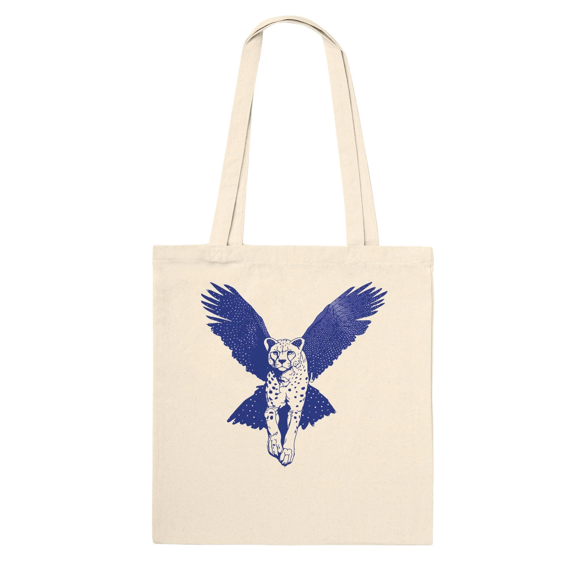 Floating Leopard - Classic Tote Bag Natural