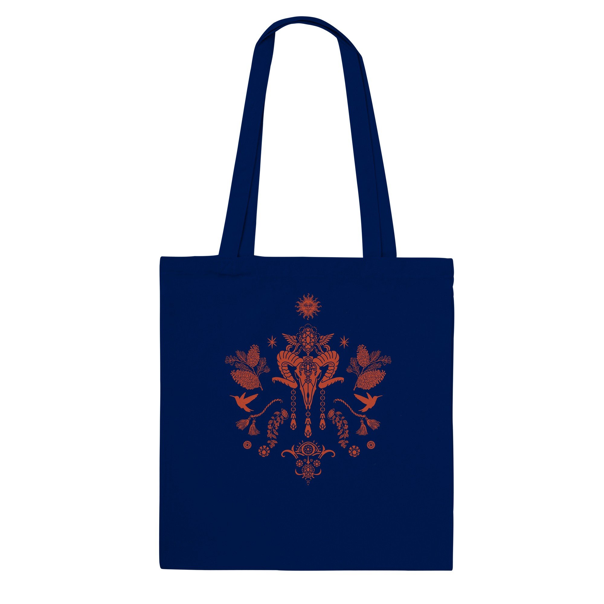 Red Ram - Classic Tote Bag Navy