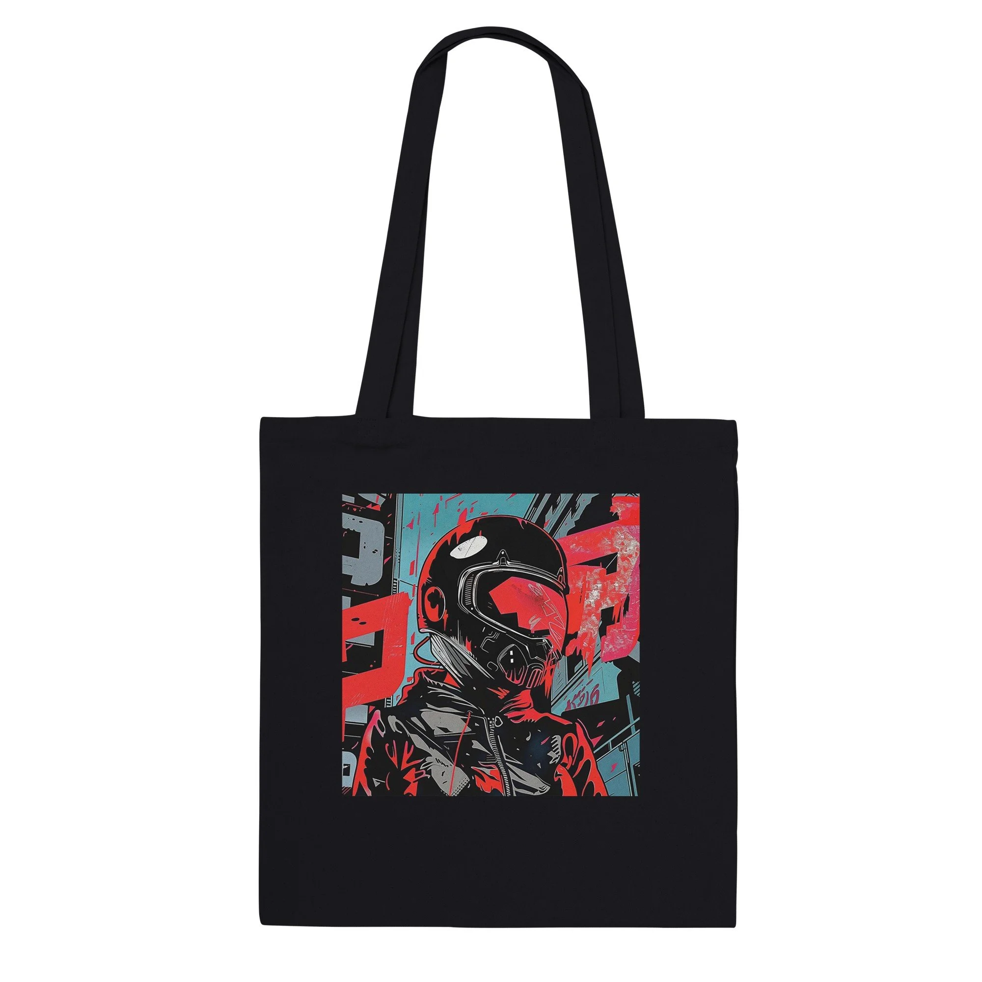 Samurai Series 0017 - Classic Tote Bag Black