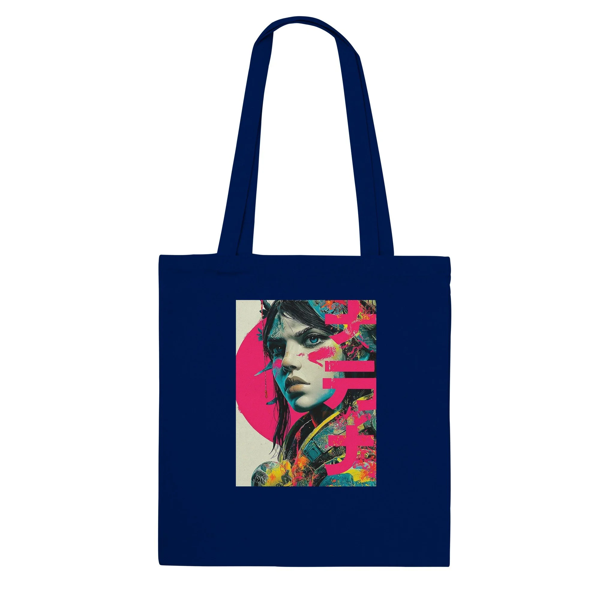 Samurai Series 001 - Classic Tote Bag Navy