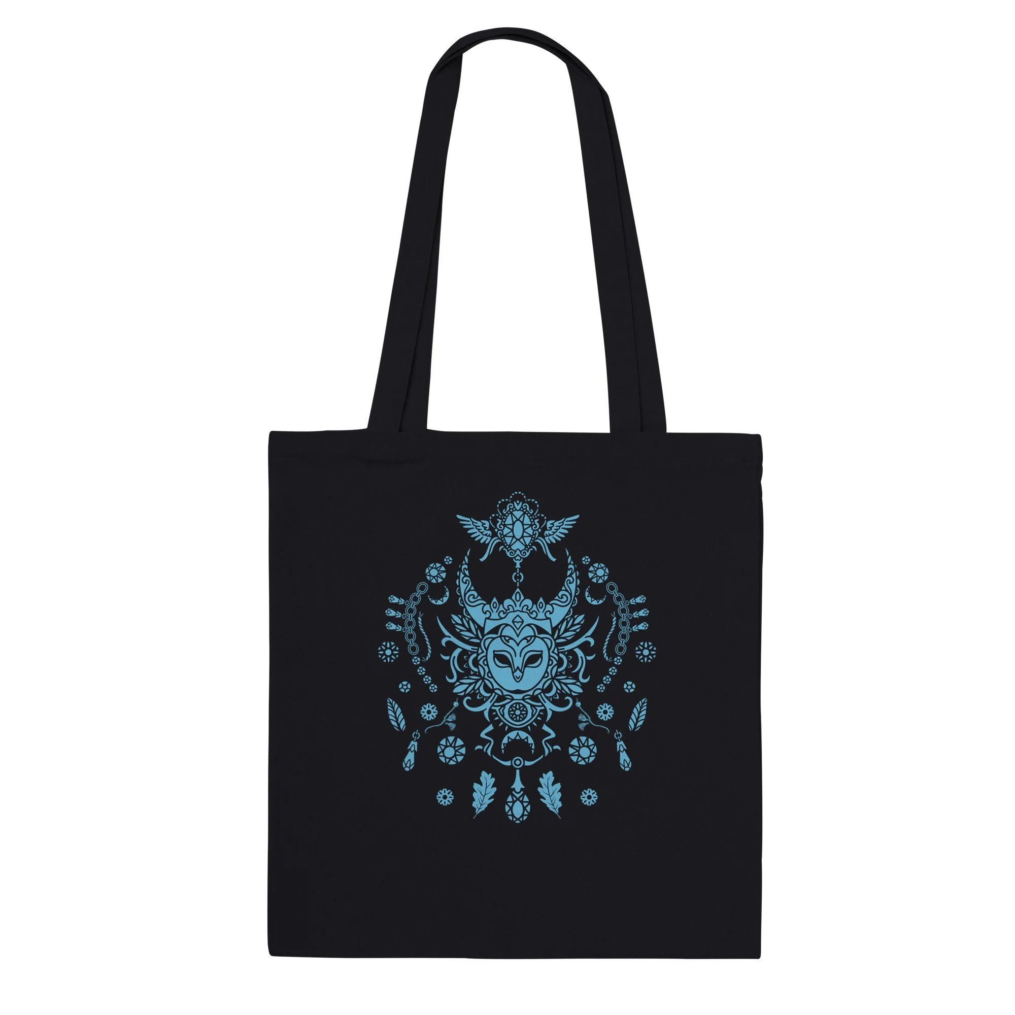 Blue Totem Bag - Classic Tote Bag Black