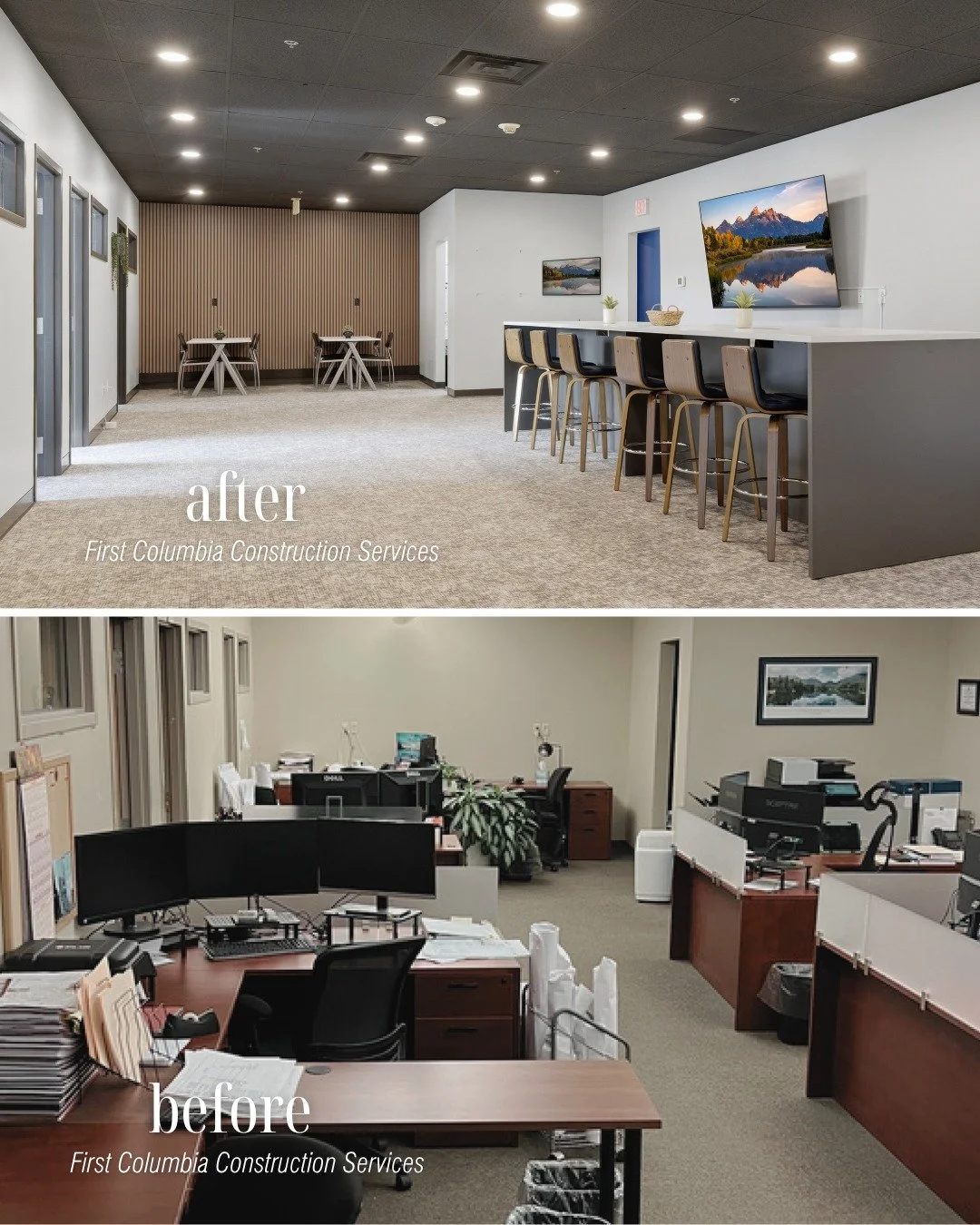 At 433 River Street, available office space is more than just four walls&mdash;it&rsquo;s an opportunity. With custom fit-ups by First Columbia Construction Services, we can transform vacant space into a workplace designed for your team, your brand, 