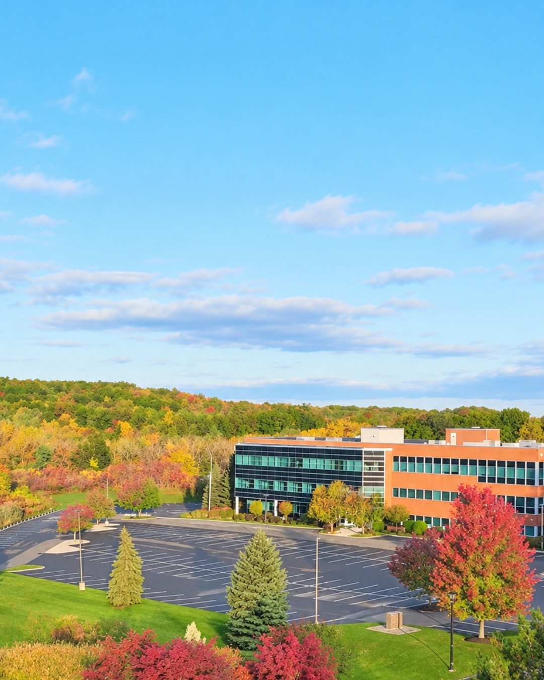 Happy first day of autumn from the FCP Real Estate team! The fall colors aren&rsquo;t shy at Century Hill Plaza! If your business is thinking about making a move, check out our available office spaces (link in bio).