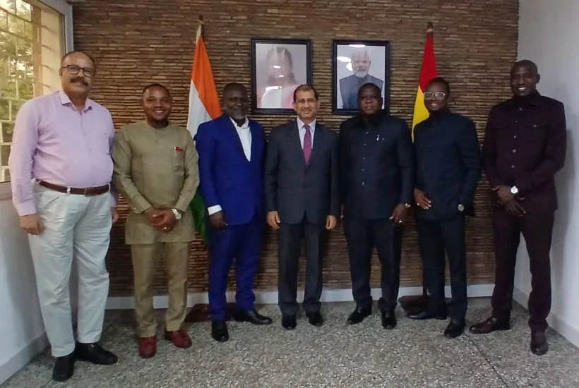 Ghana India Chamber of Commerce Pays Courtesy Call on New Indian High Commissioner to Ghana Accra, Ghana