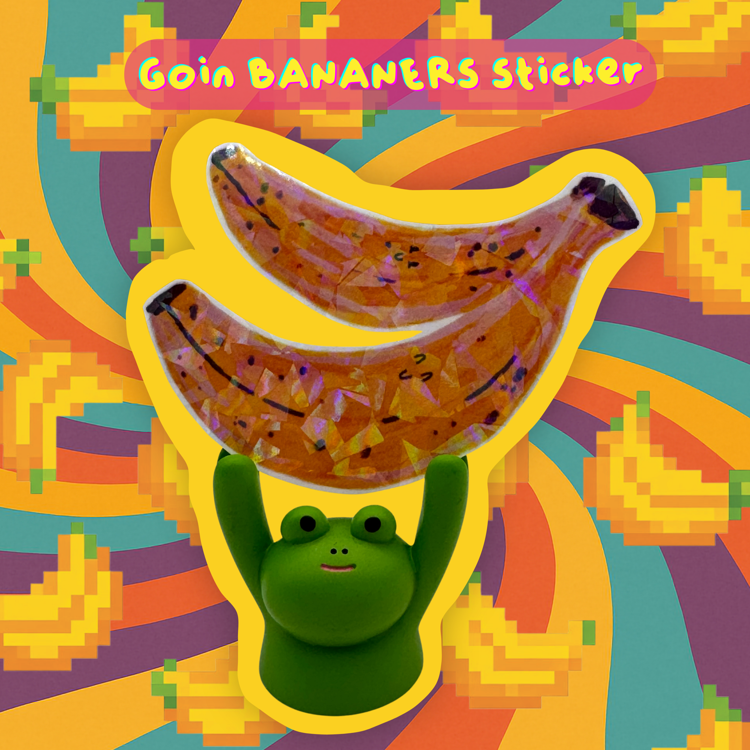 Goin Bananers! Sticker