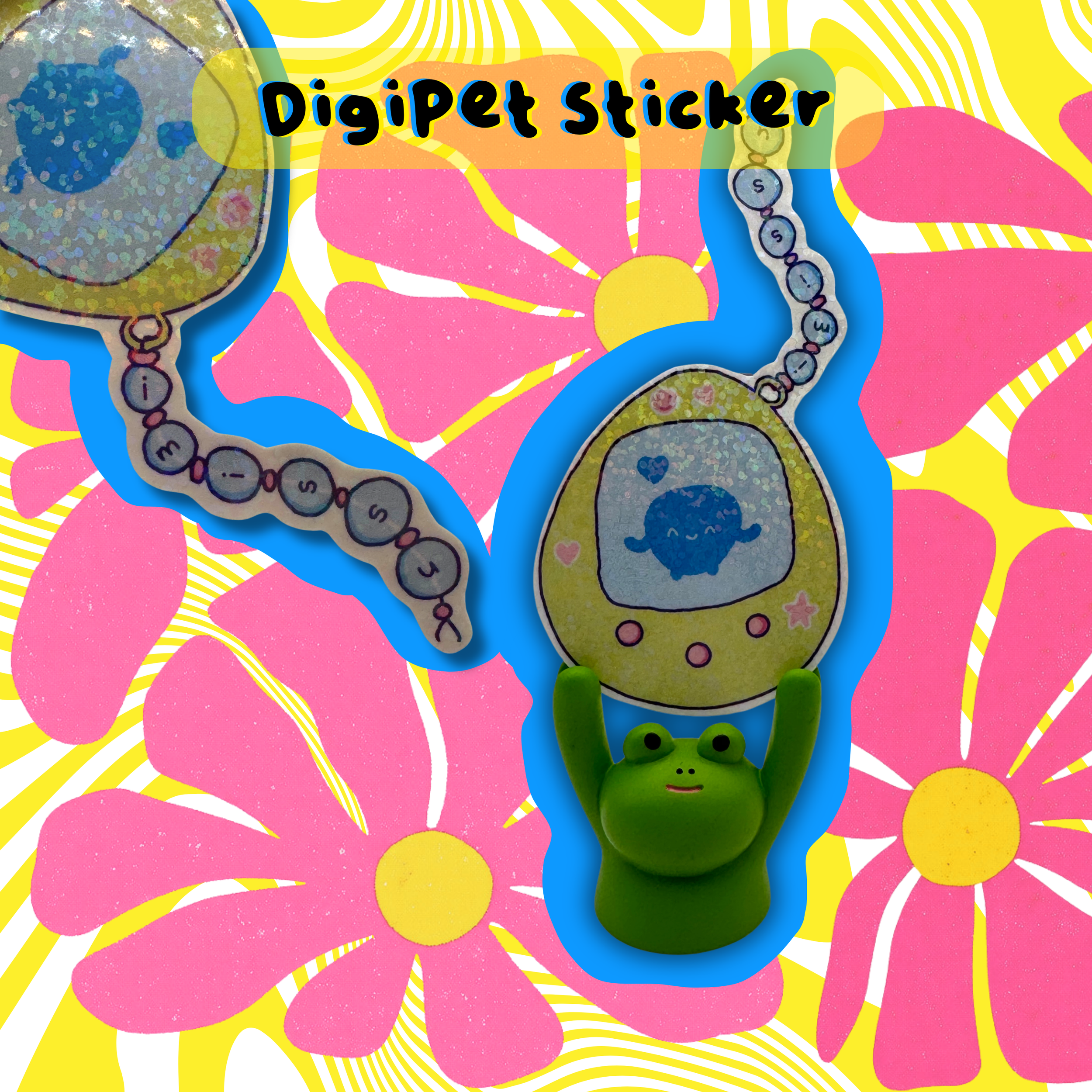 DigiPet 2" Sticker
