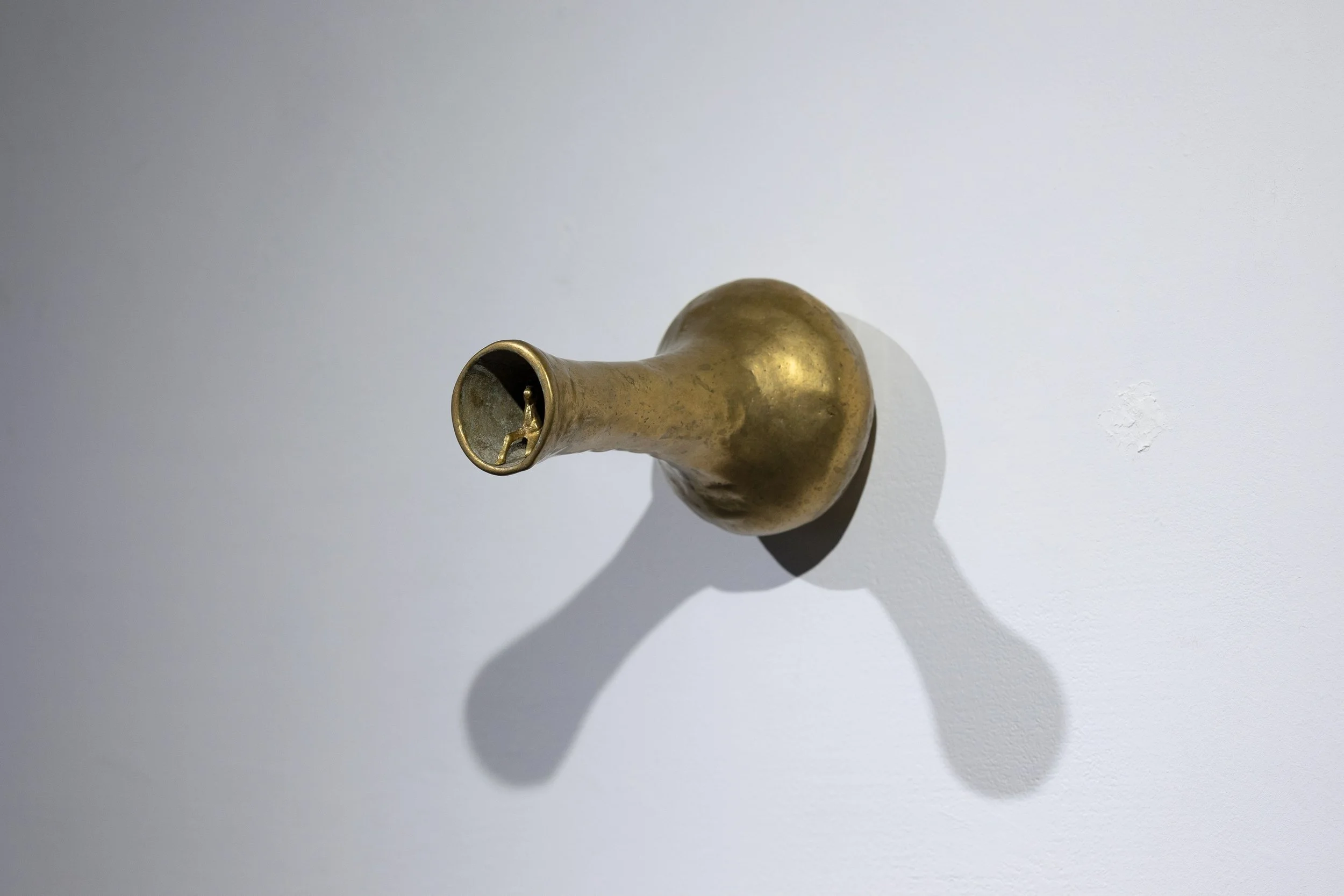 Untitled, 11cm x 11cm x 21cm, brass, 2024