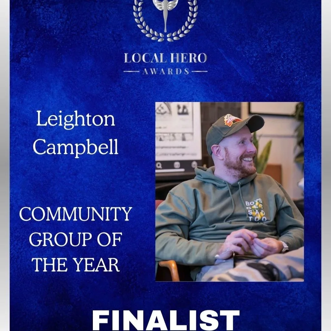 Leighton Campbell Finalist Local Hero Awards