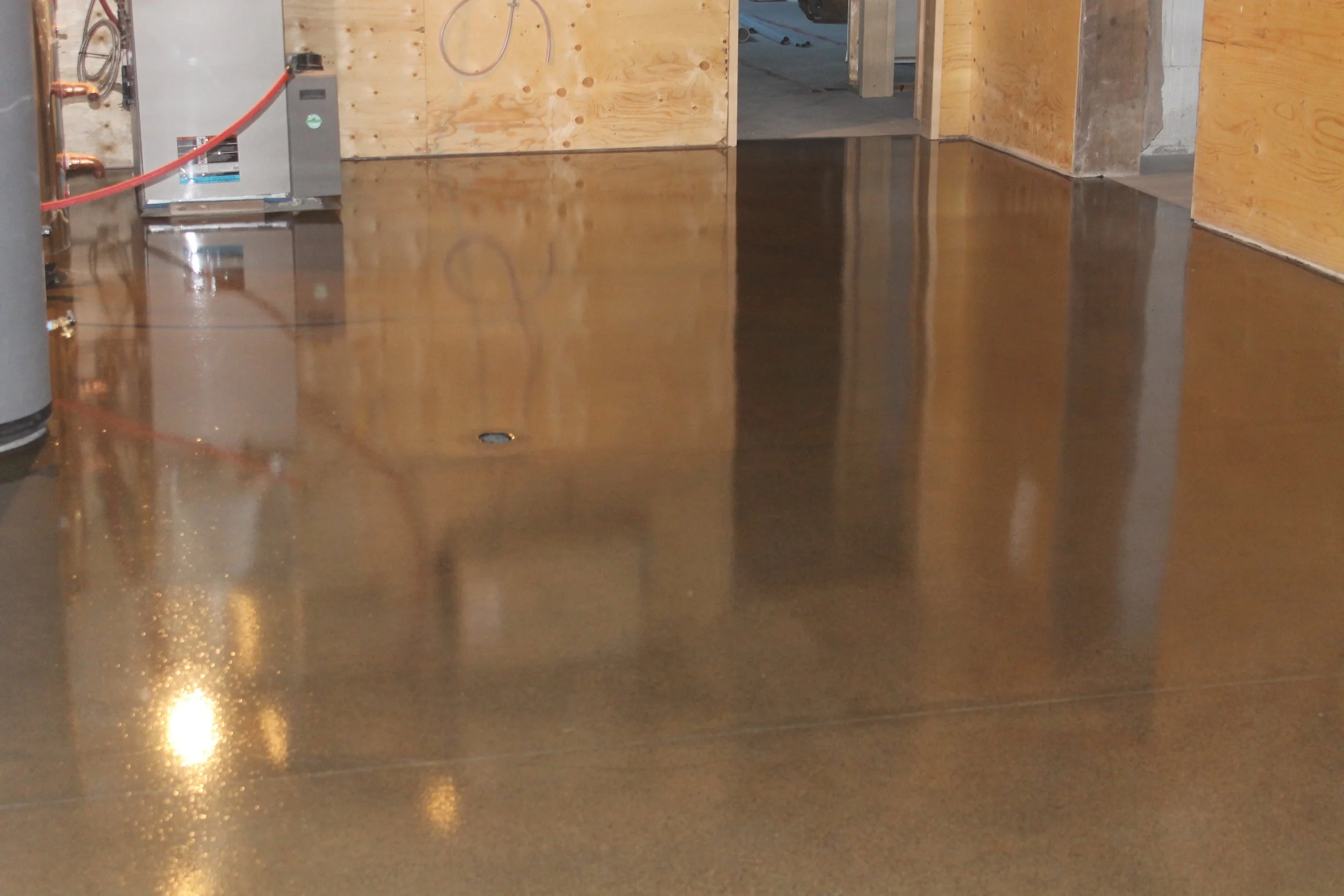 Clear Epoxy - Basement