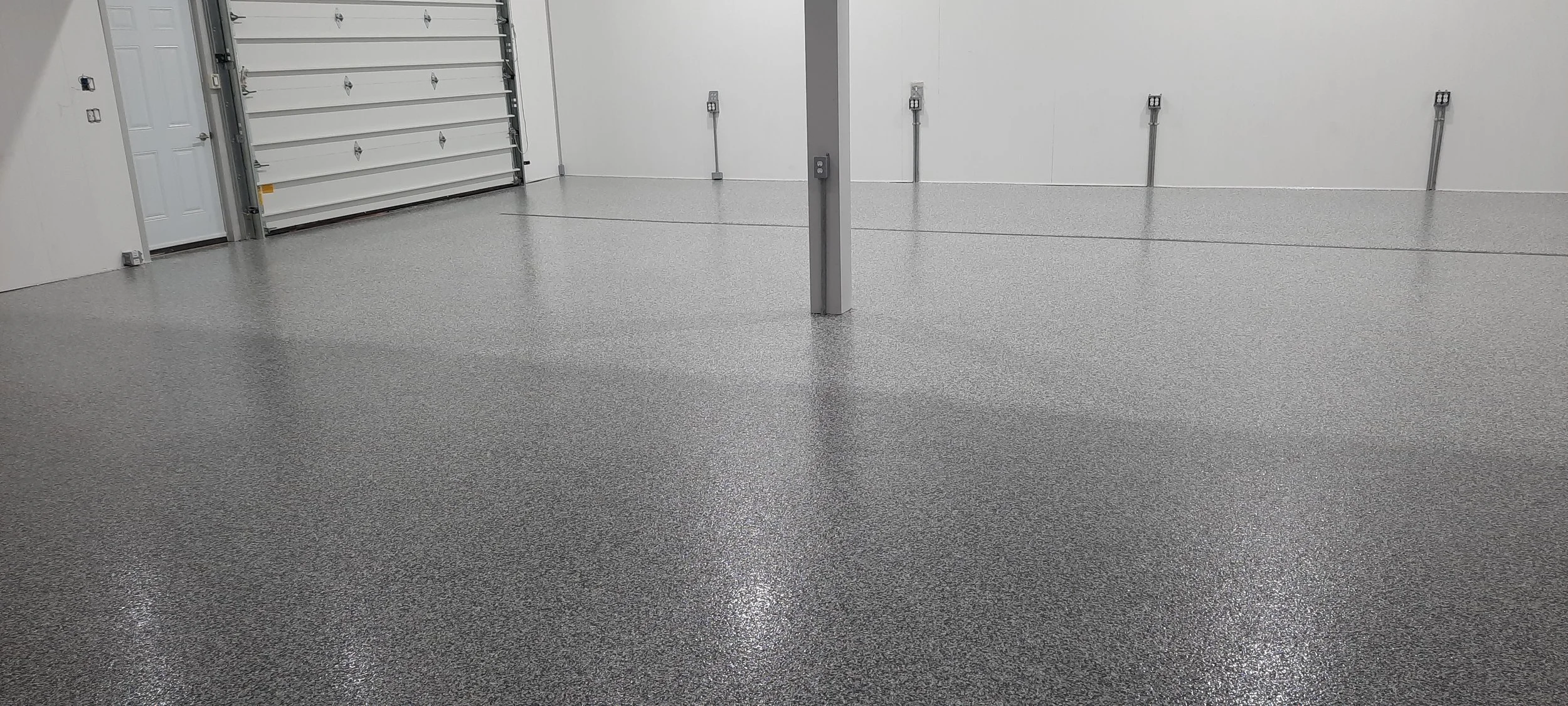 Full Flake Epoxy - Shop Floor