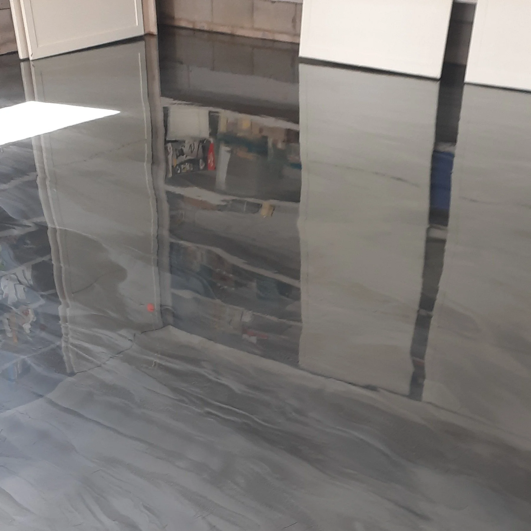 Metallic Epoxy - Garage