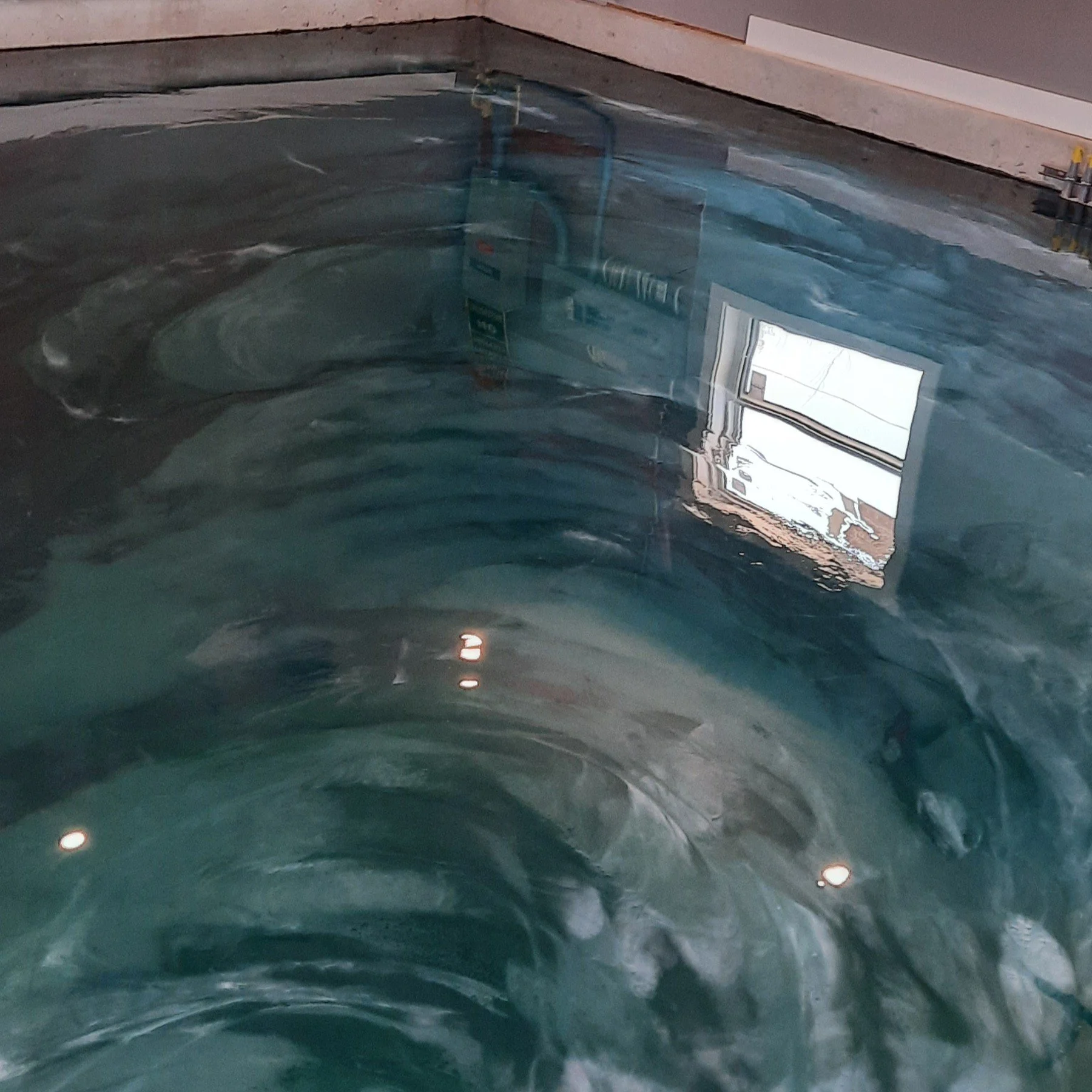 Metallic Epoxy - Garage 