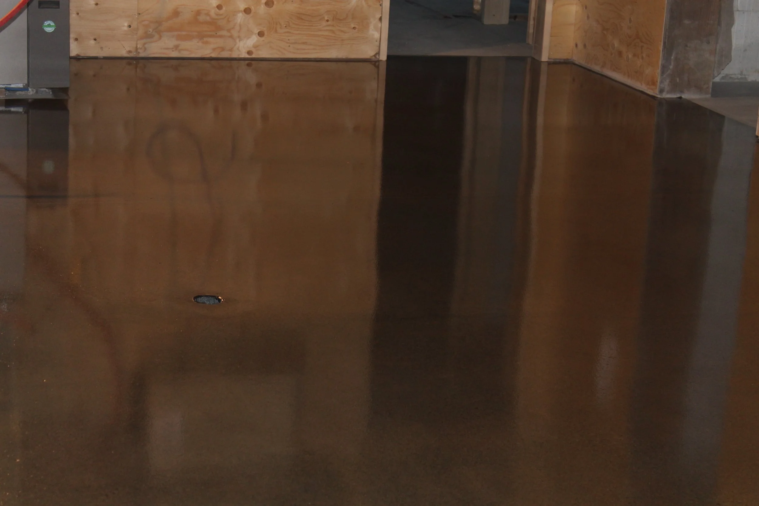 Clear Epoxy - Basement 